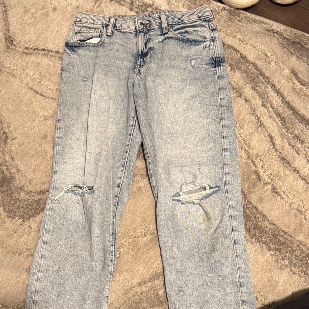 GAP Light Blue Girlfriend Jeans